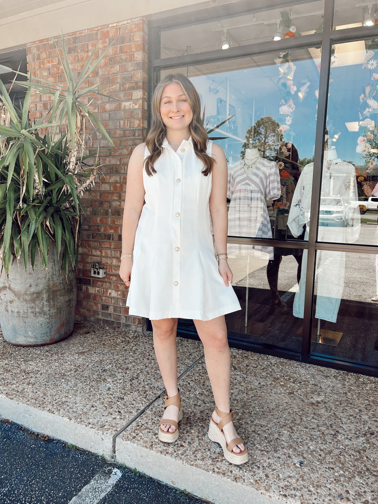 White Wishes dress