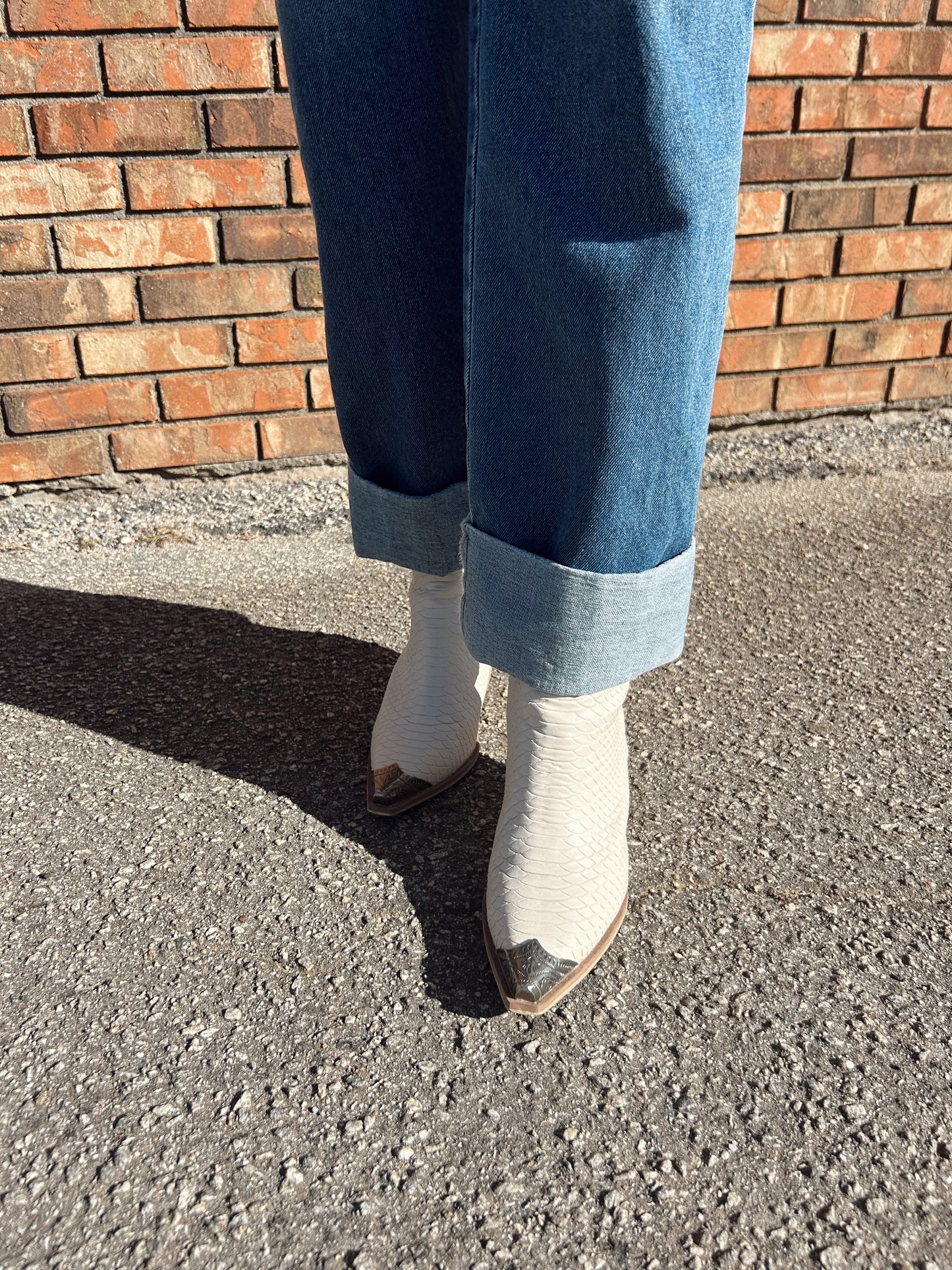 Cuffed Denim