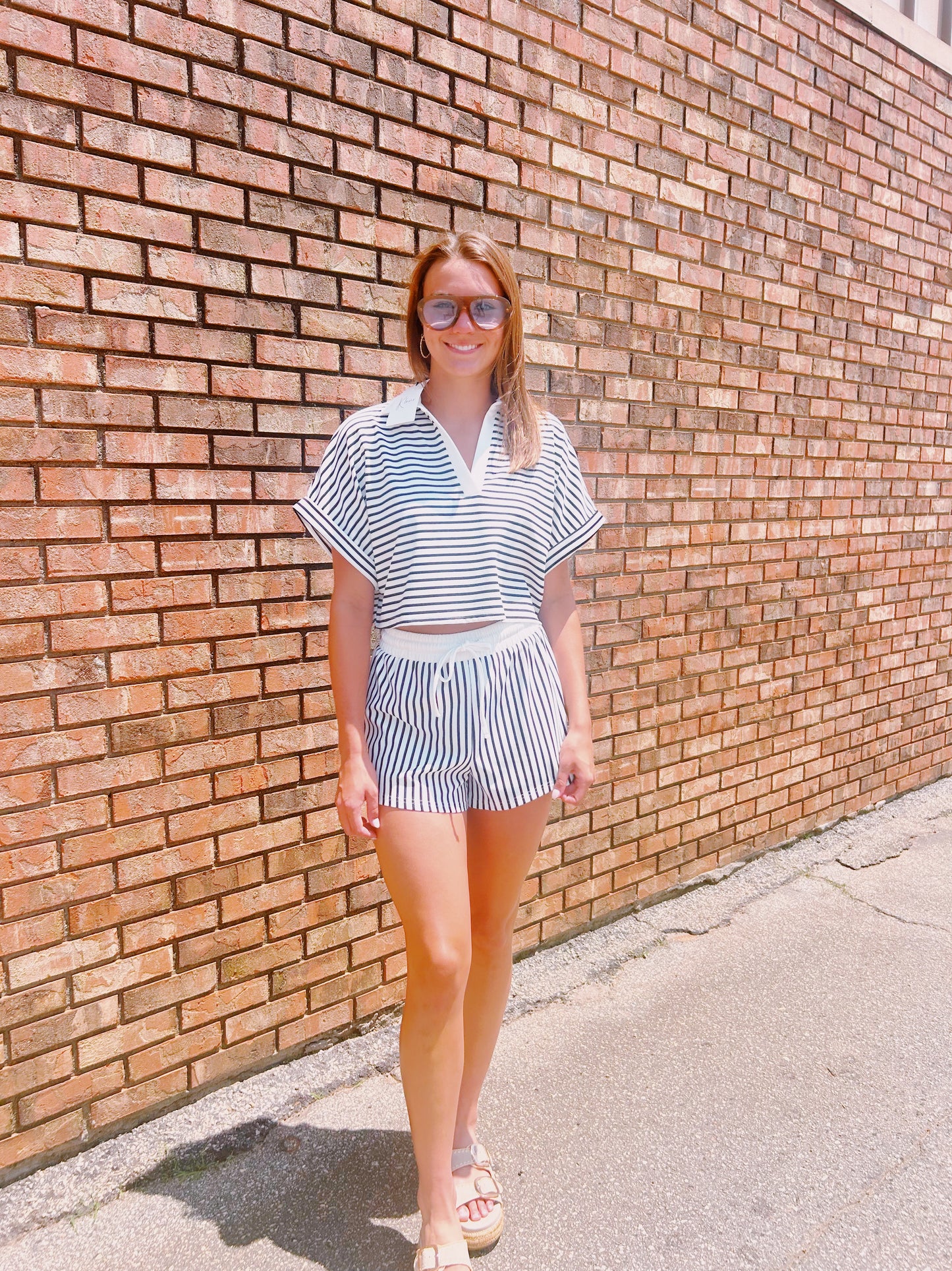 Sweet stripes- shorts