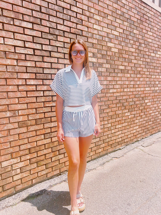 Sweet stripes- shorts