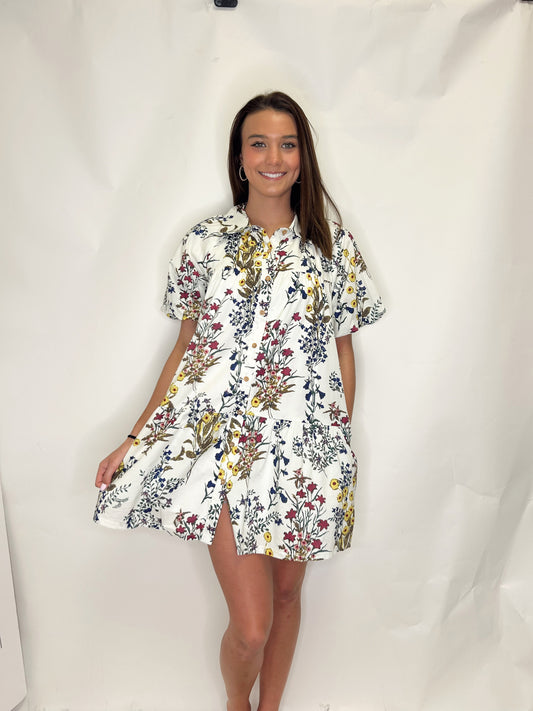 Floral feels dress