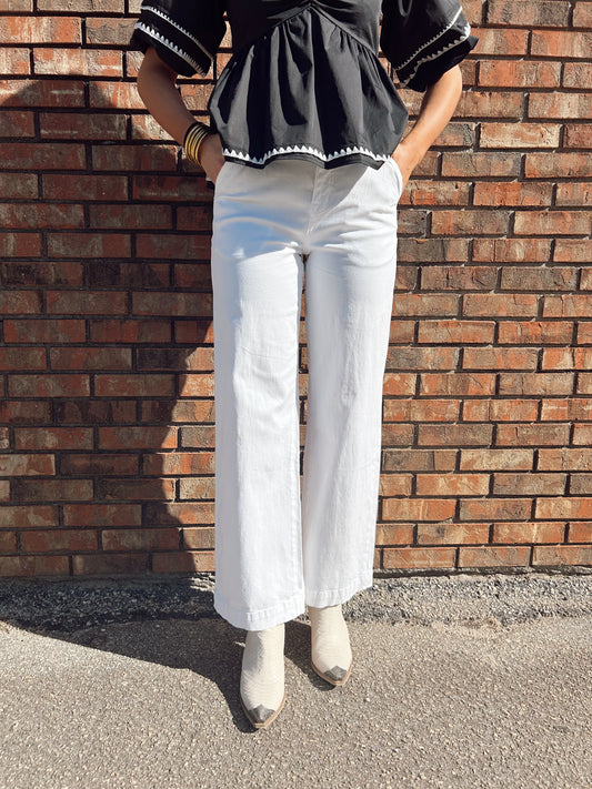 White Mica denim