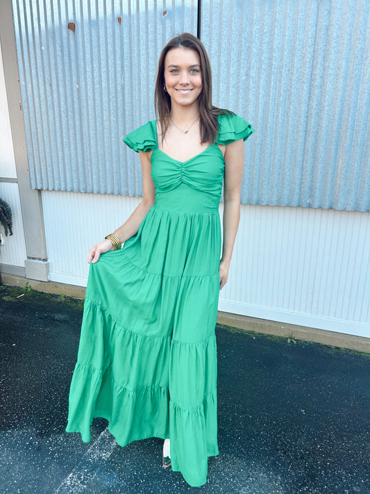 Green Goddess dress