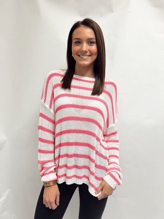 Hot Pink Blurred Lines